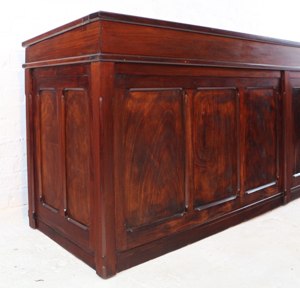 Victorian Mahogany Museum Specimen or Collectors Cabinet View XXIX