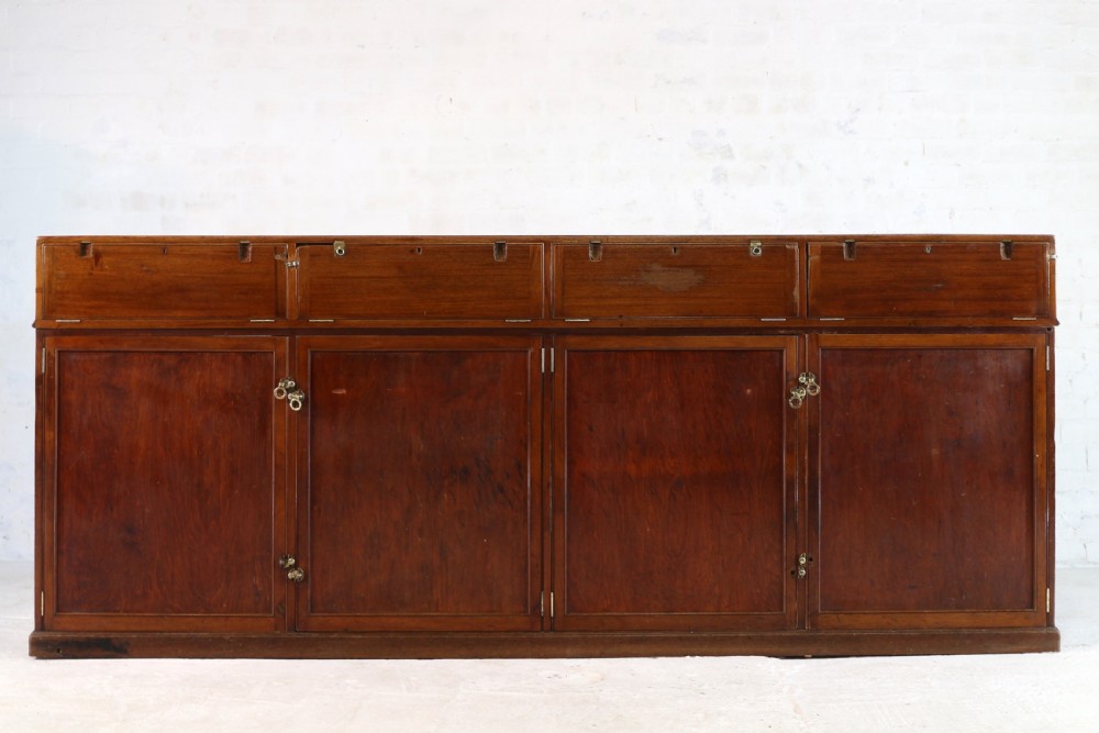 Victorian Mahogany Jewellery Display Shop Cabinet View XII