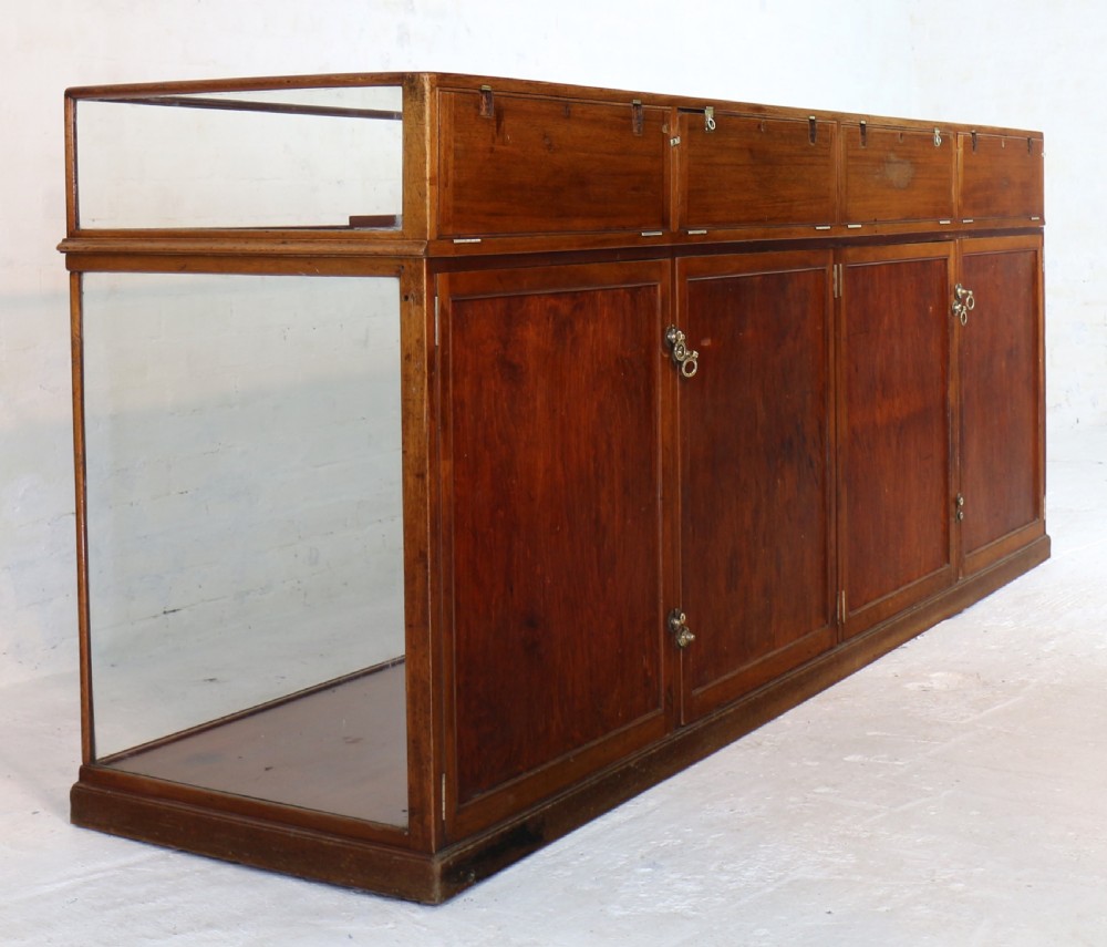 Victorian Mahogany Jewellery Display Shop Cabinet View XXII