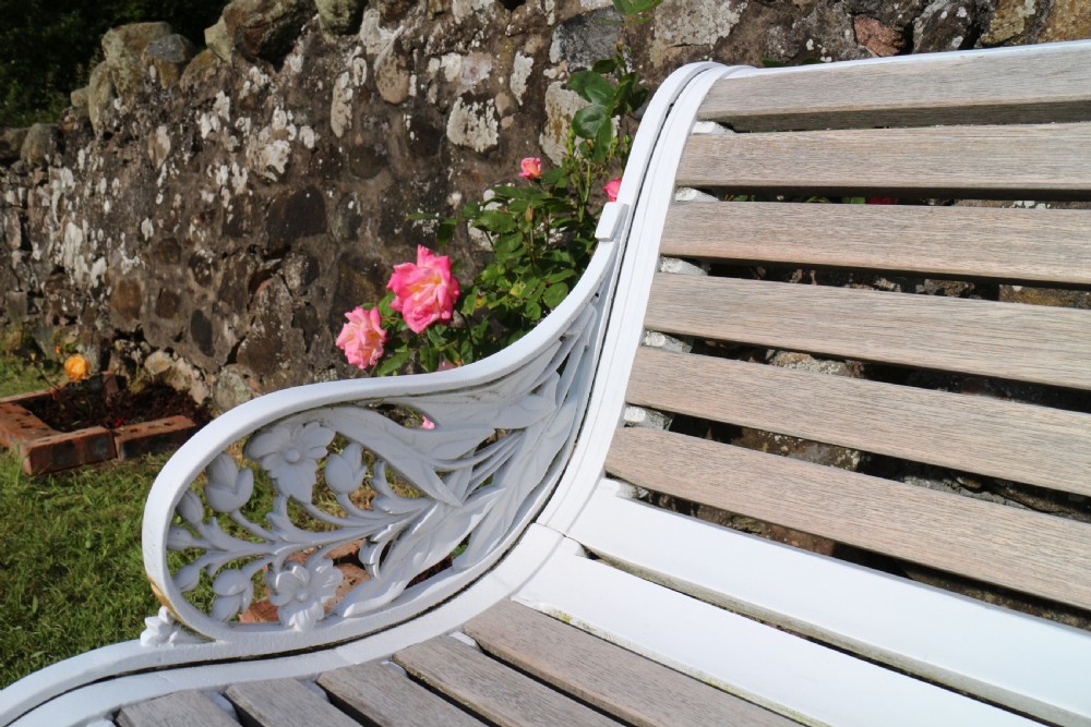 Victorian Cast Iron Garden Seat/Bench by John Finch View X