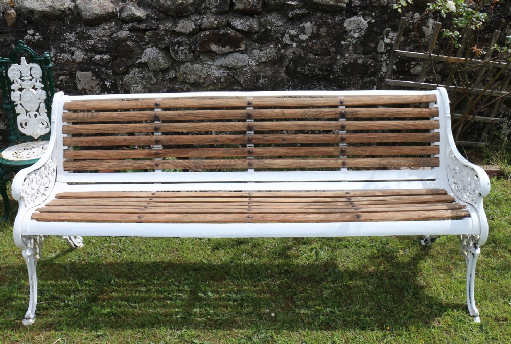 Pair of Victorian Cast Iron Garden Seats/Benches View XIII