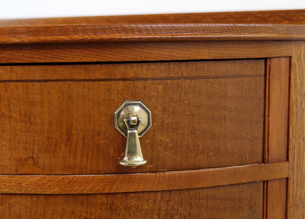 Pair of Arts & Crafts Oak Inlaid Dressing Chests by Shapland & Petter View XXII