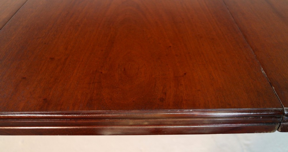 Edwards & Roberts Military Campaign Extending Mahogany Dining Table View XXIII