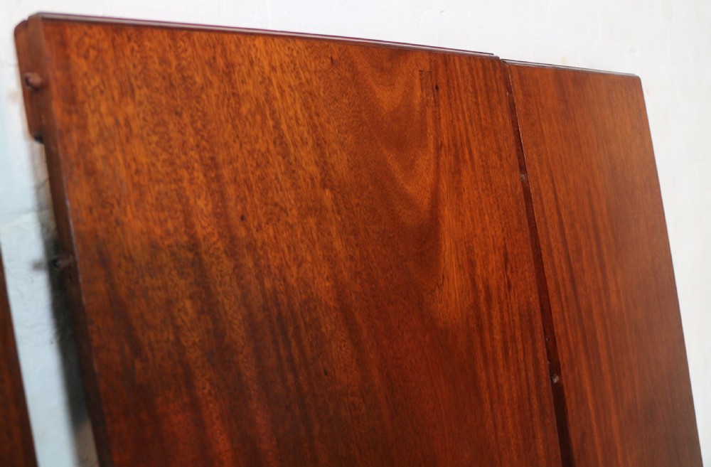 Edwards & Roberts Military Campaign Extending Mahogany Dining Table View XXIV