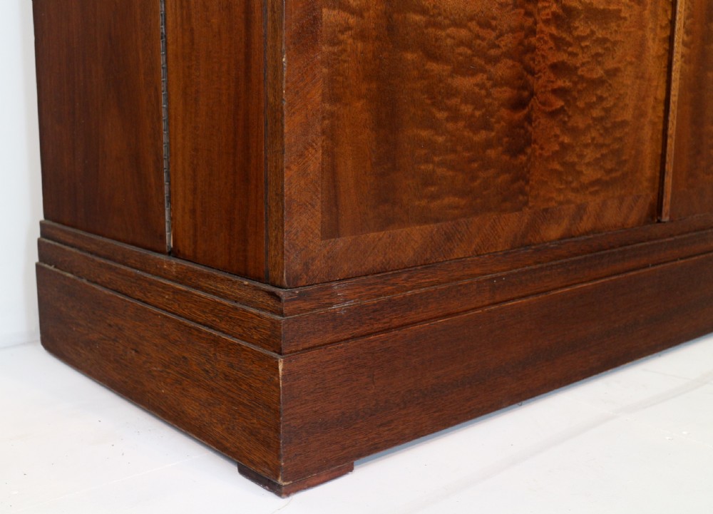 Art Deco Mahogany Gentleman’s Compactum Wardrobe by Compactom Ltd of London View XI