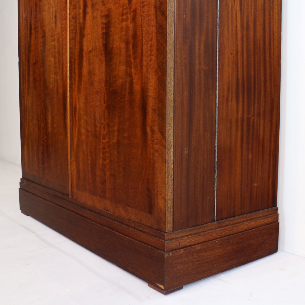 Art Deco Mahogany Gentleman’s Compactum Wardrobe by Compactom Ltd of London View XXVI