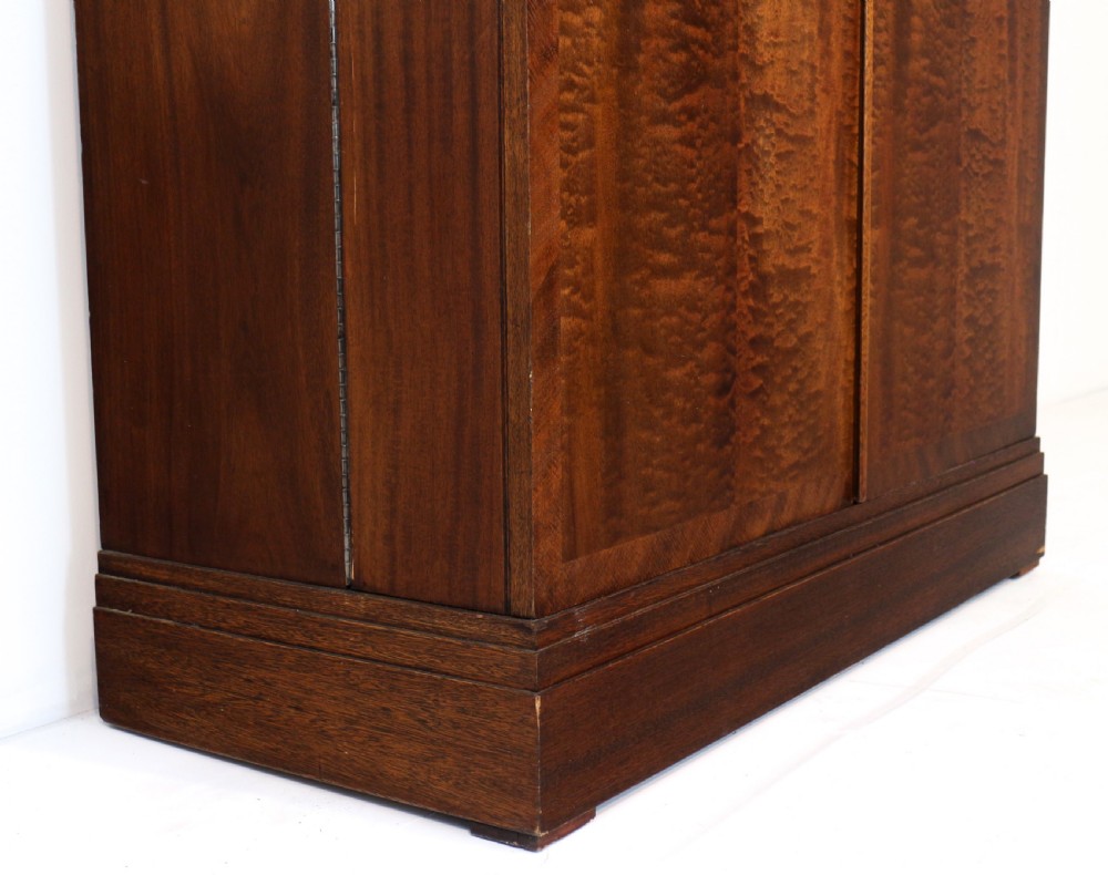 Art Deco Mahogany Gentleman’s Compactum Wardrobe by Compactom Ltd of London View XXIX