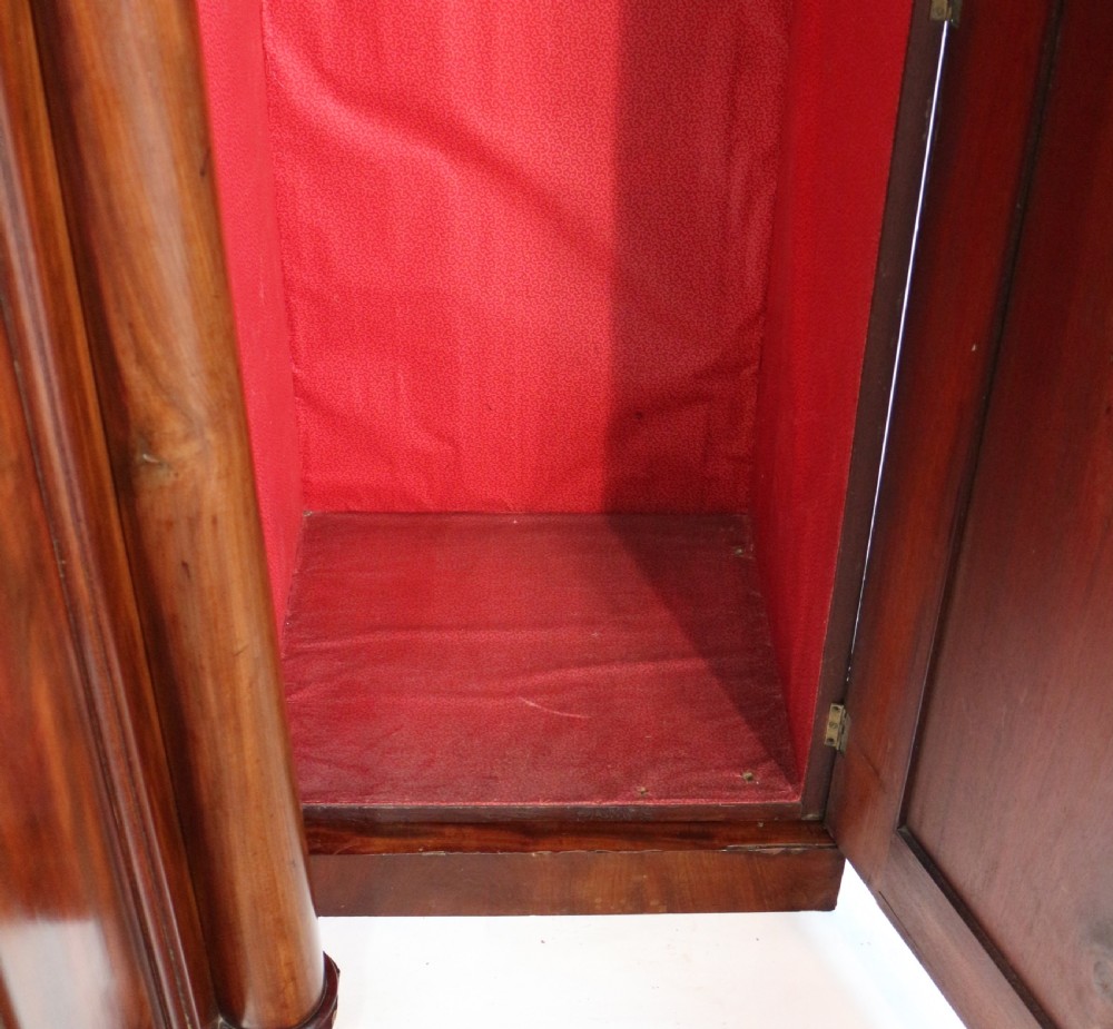 Regency Mahogany Four Door Breakfront Wardrobe View XXIII
