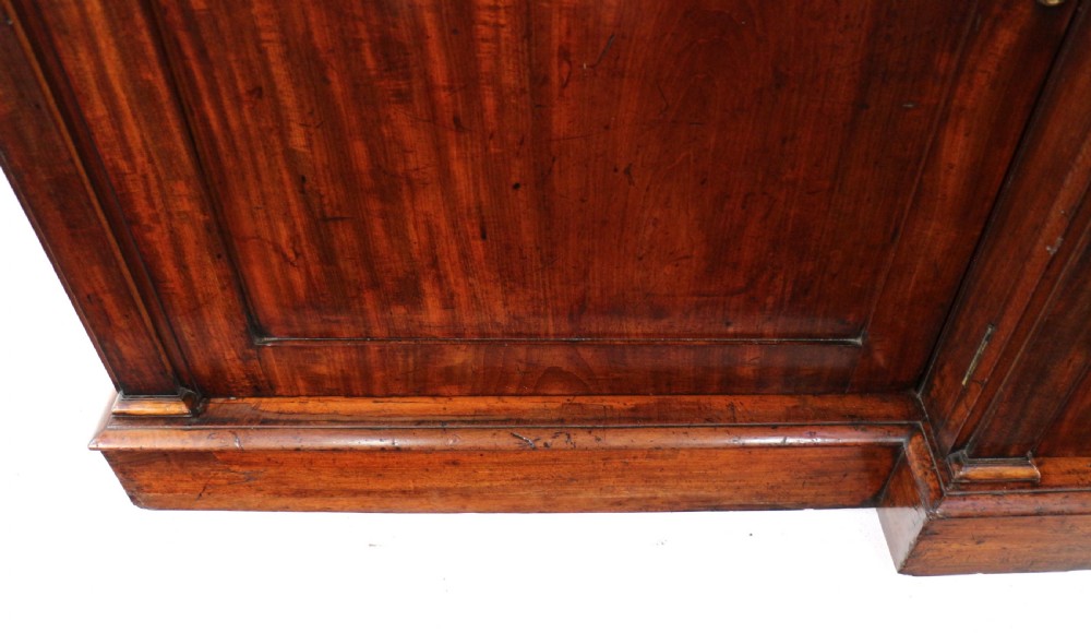 William IV Mahogany Breakfront Library Bookcase View XVI