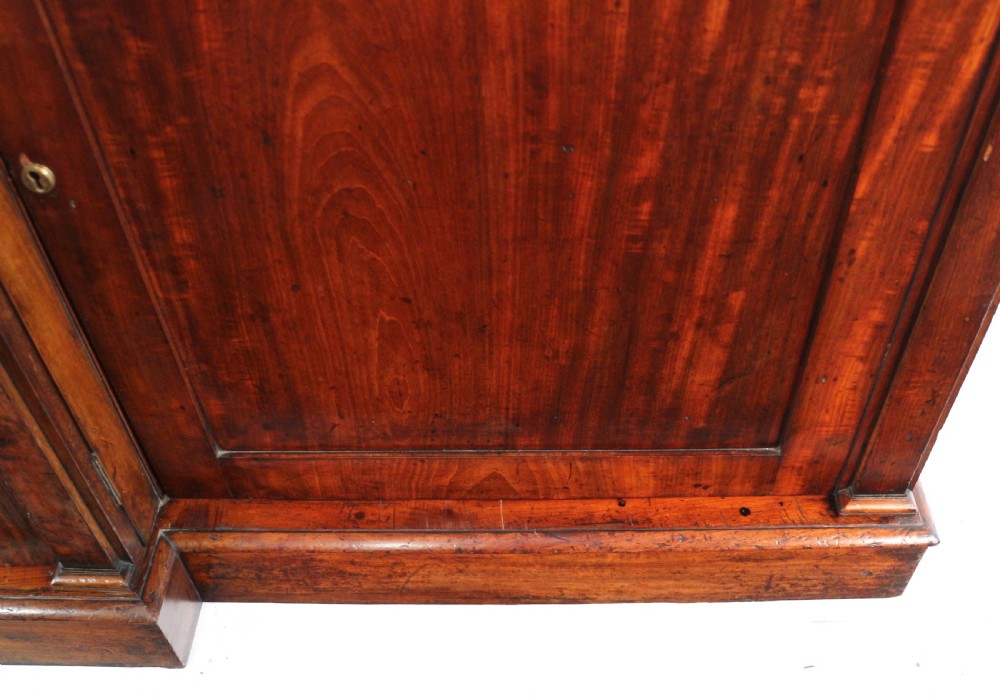 William IV Mahogany Breakfront Library Bookcase View XVII