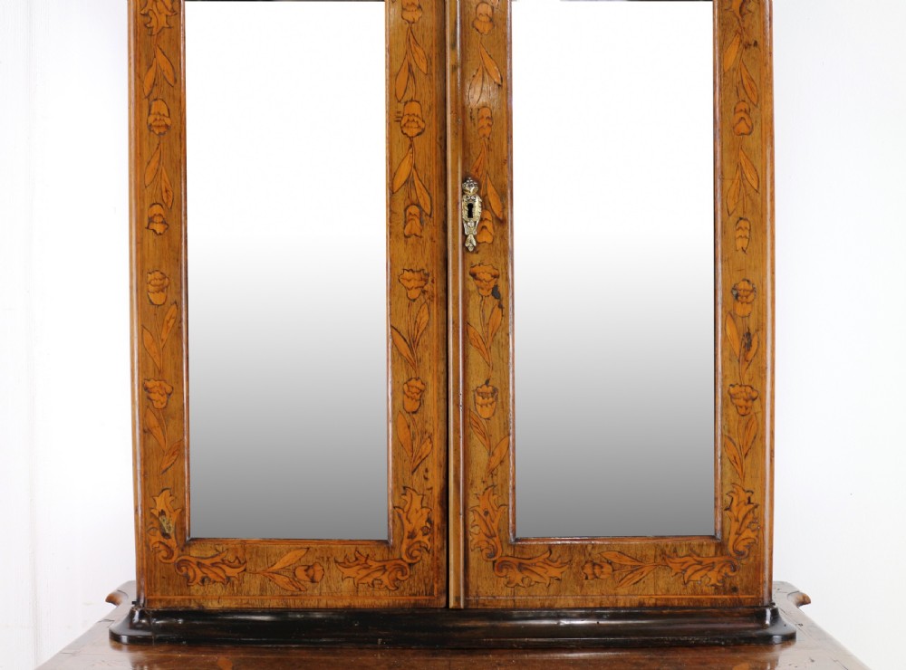 Dutch Walnut & Marquetry Cabinet-on-Chest View V