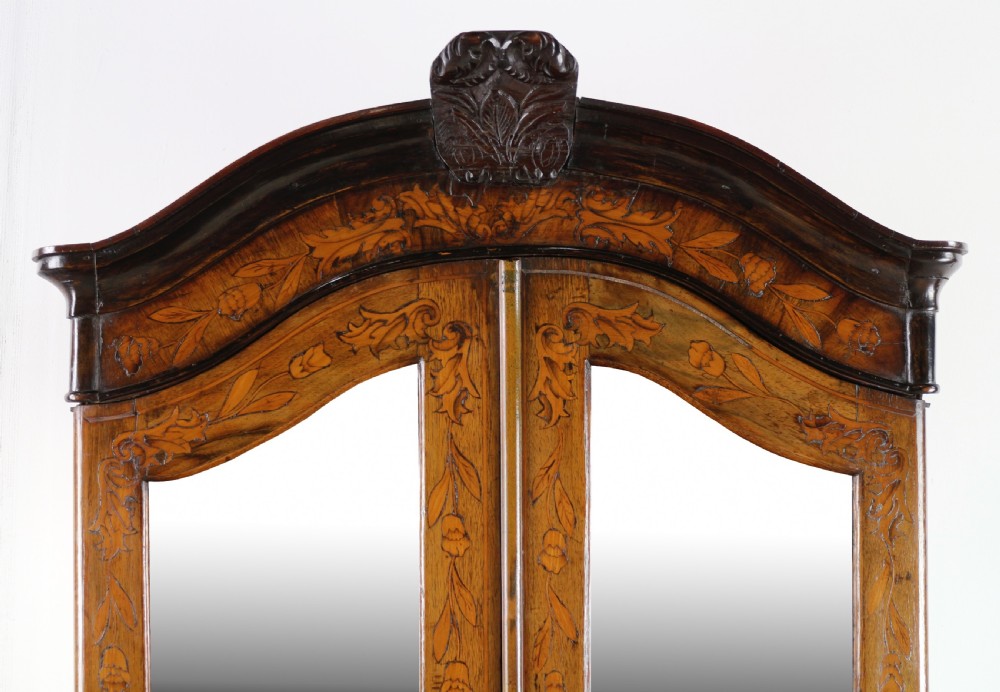 Dutch Walnut & Marquetry Cabinet-on-Chest View VI