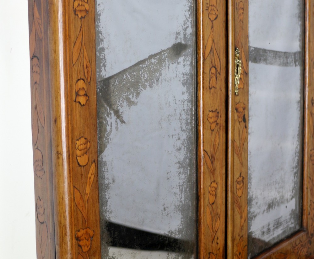 Dutch Walnut & Marquetry Cabinet-on-Chest View XXII
