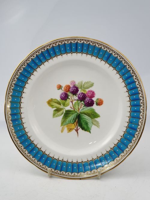 Stunning 19th Century Minton Hand Painted Plate (1 of 4)