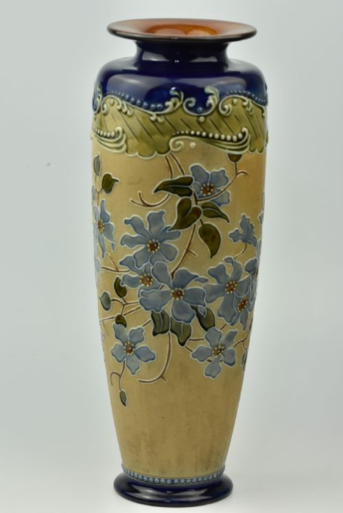 Tall Elegant Royal Doulton Vase C1900