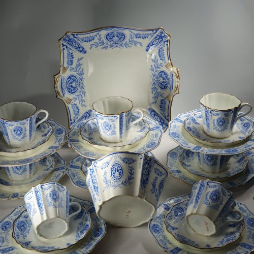 Stunning Victorian Wedgwood 8 X Setting Tea & Sandwich Service (26 Pcs)