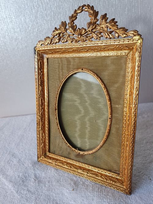 French Gilt Bronze Photo Frame C.1900