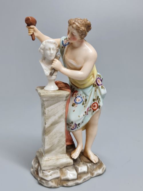 Attractive 19thc Volkstedt Figurine