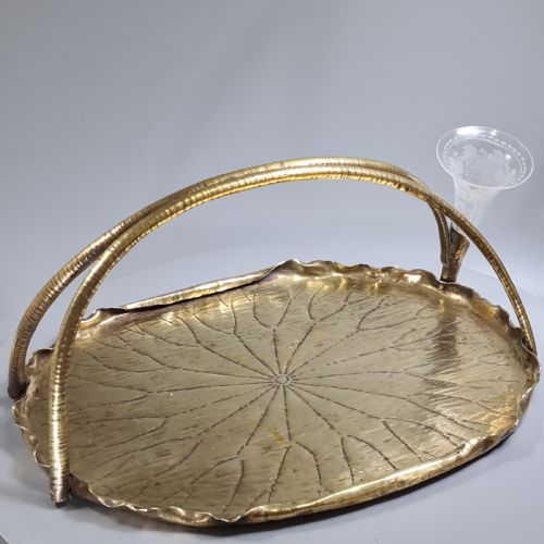 Fabulous Large Arts & Crafts Brass Tray & Epergne 'Kunzles" C1910