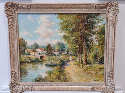 Superb Signed Impressionist Oil by 'Jean Kevorkian' Bn.1933