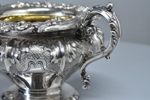 STUNNING VERY HEAVY WILLIAM BATEMAN II SUGAR BASIN C1833 515GM - ADDITIONAL PHOTO 11