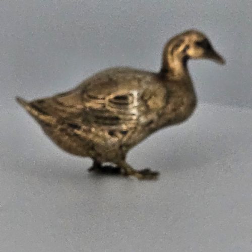 SILVER GILT DUCK C1922 BY BERTHOLD HERMANN MULLER - ADDITIONAL PHOTO 6