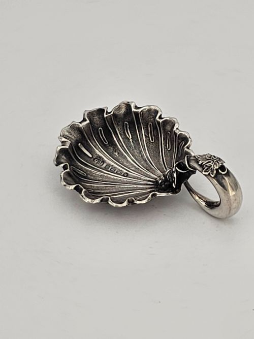 EXQUISITE UNUSUAL DESIGN SILVER CADDY SPOON BY GEORGE UNITE C1848 - ADDITIONAL PHOTO 13