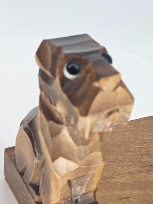 DECO CARVED WOODEN SCOTTIE BOOKENDS GOOD QUALITY C1930S - ADDITIONAL PHOTO 6