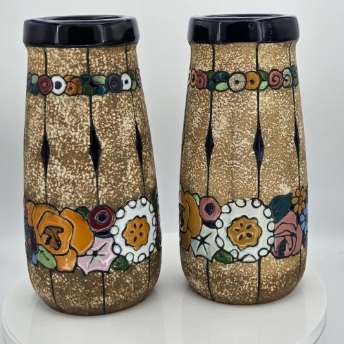 LARGE PAIR OF AUSTRIAN AMPHORA VASES 245CM C1900 - ADDITIONAL PHOTO 15