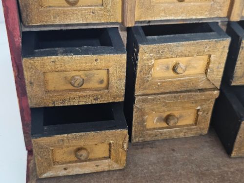 FABULOUS LATE19THEARLY 20TH INDIAN SPICE CABINET - ADDITIONAL PHOTO 13