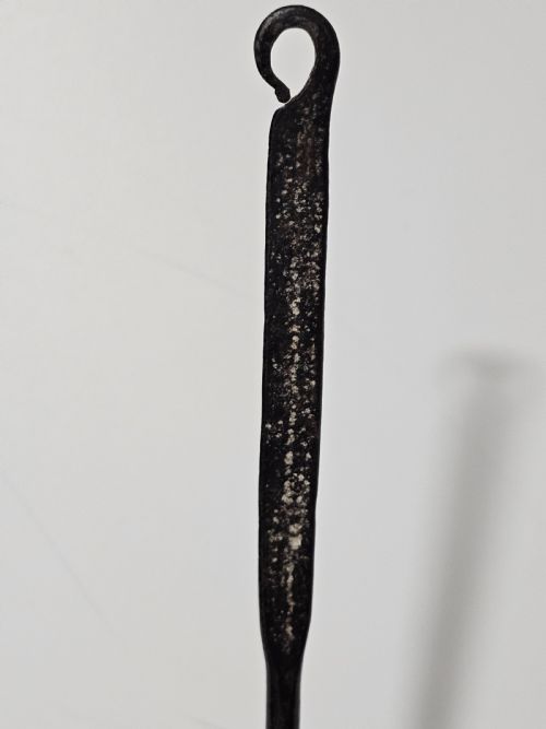ANTIQUE CHESTNUT WARMER 62CM ENGLISH BRASS FIREPLACE ROASTER LADLE GEORGIAN - ADDITIONAL PHOTO 3
