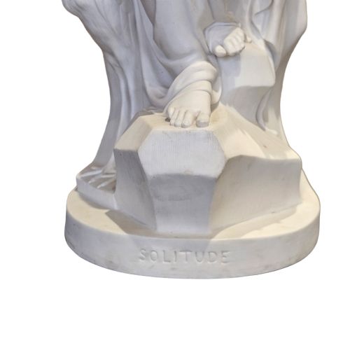 A VERY LARGE 19THC MINTON ART UNION OF LONDON PARIAN FIGURE OF SOLITUDE 525CM - ADDITIONAL PHOTO 8