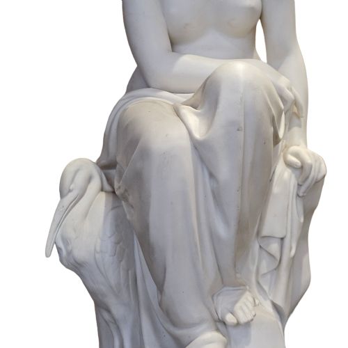 A VERY LARGE 19THC MINTON ART UNION OF LONDON PARIAN FIGURE OF SOLITUDE 525CM - ADDITIONAL PHOTO 7