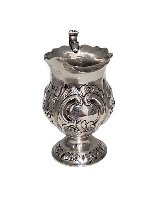 SILVER CREAM JUG BY STOKES IRELAND LTD WILLIAM HENRY STOKES ARTHUR GEORGE IRELAND CHESTER 1897 - ADDITIONAL PHOTO 12