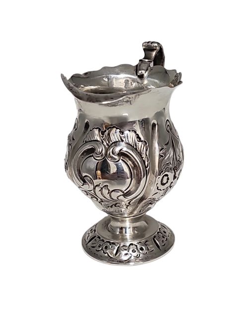 SILVER CREAM JUG BY STOKES IRELAND LTD WILLIAM HENRY STOKES ARTHUR GEORGE IRELAND CHESTER 1897 - ADDITIONAL PHOTO 13