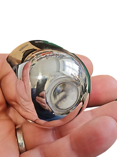 DELIGHTFUL HEAVY GAUGE SILVER SMALL TOT TUMBLEREGG CUP LONDON 1966 - ADDITIONAL PHOTO 6
