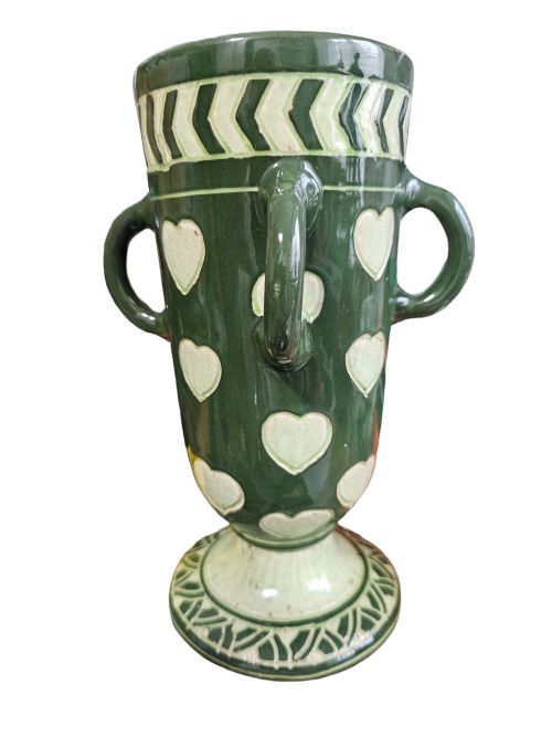 very rare signed frederick hurton rhead vase early 1900s - CATEGORY: ANTIQUE VASES - DATED 1920