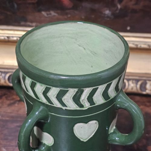 VERY RARE SIGNED FREDERICK HURTON RHEAD VASE EARLY 1900S - ADDITIONAL PHOTO 13