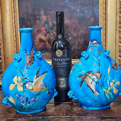 STUNNING PR CLEMENT MASSIER VALLAURIS MOON VASES - ADDITIONAL PHOTO 17