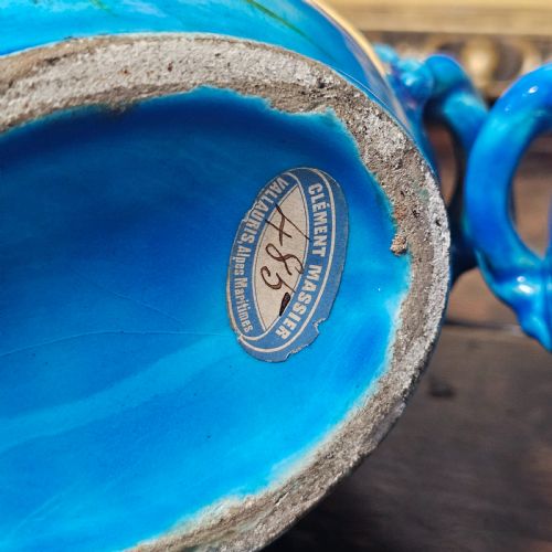 STUNNING PR CLEMENT MASSIER VALLAURIS MOON VASES - ADDITIONAL PHOTO 5
