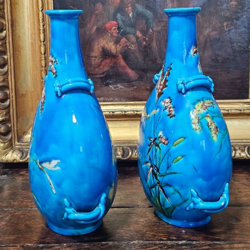 STUNNING PR CLEMENT MASSIER VALLAURIS MOON VASES - ADDITIONAL PHOTO 12