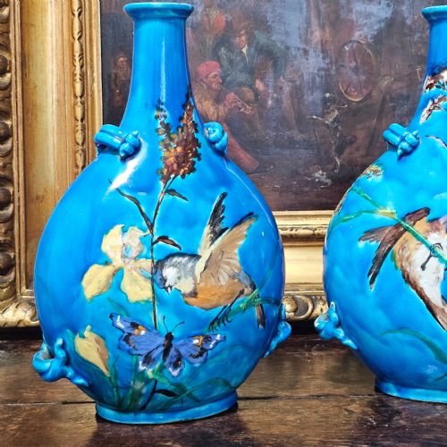 STUNNING PR CLEMENT MASSIER VALLAURIS MOON VASES - ADDITIONAL PHOTO 15