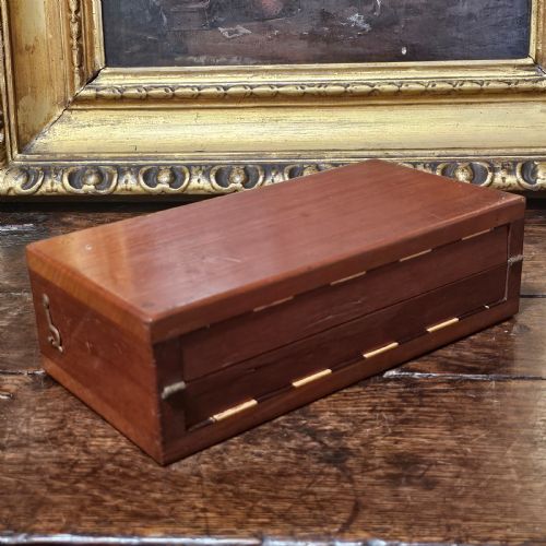 LATE VICTORIANEDWARDIAN MAHOGANY AND IVORY TRAVELLING CHESS SET - ADDITIONAL PHOTO 17