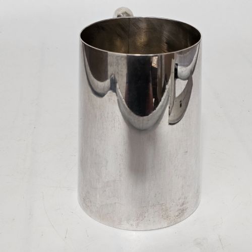LARGE SOLID SILVER TANKARD BY GOLDSMITHS AND SILVERSMITHS COMPANY 435G - ADDITIONAL PHOTO 2
