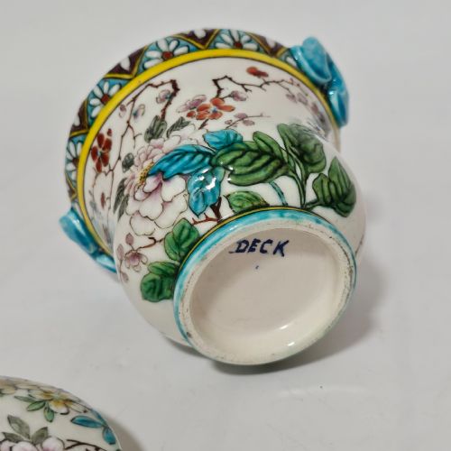EXQUISITE THODORE DECK CHINOISERIE BOX COVER RARE - ADDITIONAL PHOTO 3