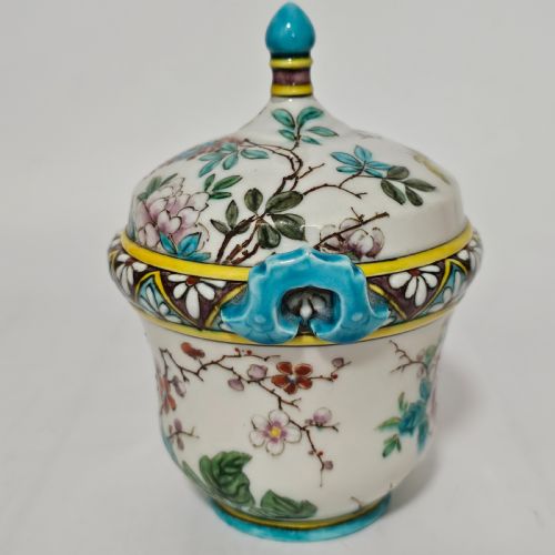 EXQUISITE THODORE DECK CHINOISERIE BOX COVER RARE - ADDITIONAL PHOTO 7
