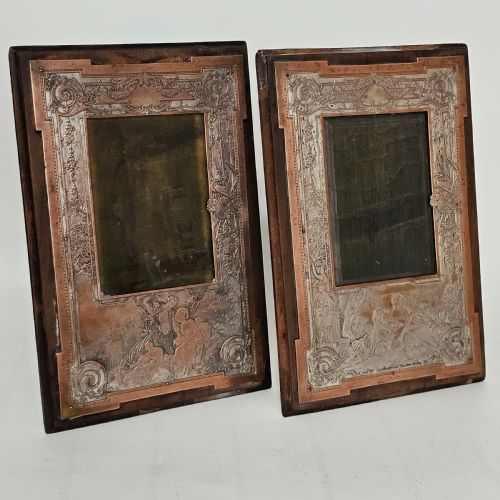 unusual late 19thc pair of french electrotype frames 285c x 195 cm - CATEGORY: ANTIQUE MISCELLANEOUS - DATED 19TH CENTURY