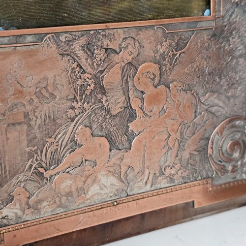 UNUSUAL LATE 19THC PAIR OF FRENCH ELECTROTYPE FRAMES 285C X 195 CM - ADDITIONAL PHOTO 4