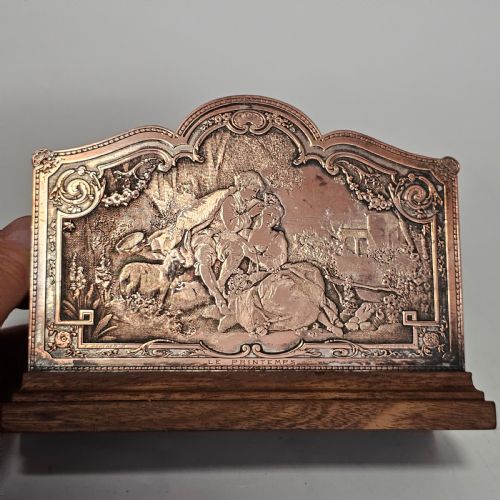 UNUSUAL LATE 19THCENTURY LETTERSTATIONARY RACK - ADDITIONAL PHOTO 7