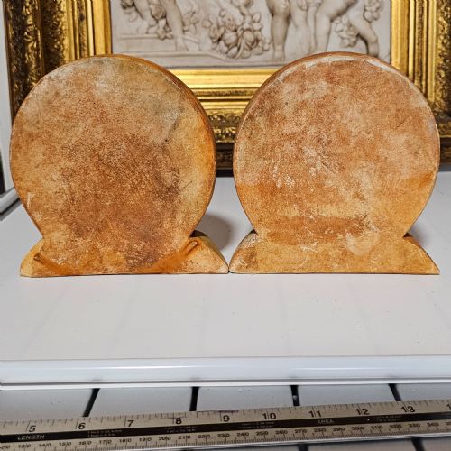 FABULOUS PAIR OF CLASSICAL ARCHER BOOKENDS COMPTON POTTERS ART GUILD - ADDITIONAL PHOTO 12